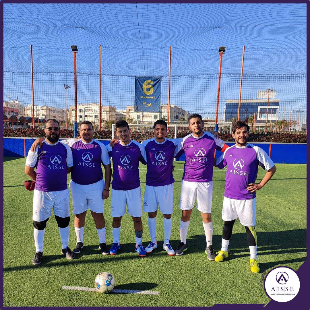 La participation de notre équipe du Cabinet AISSE à la 14ème édition du Tournoi de Football Inter-Cabinets, organisé avec brio par le CROEC de Casablanca 