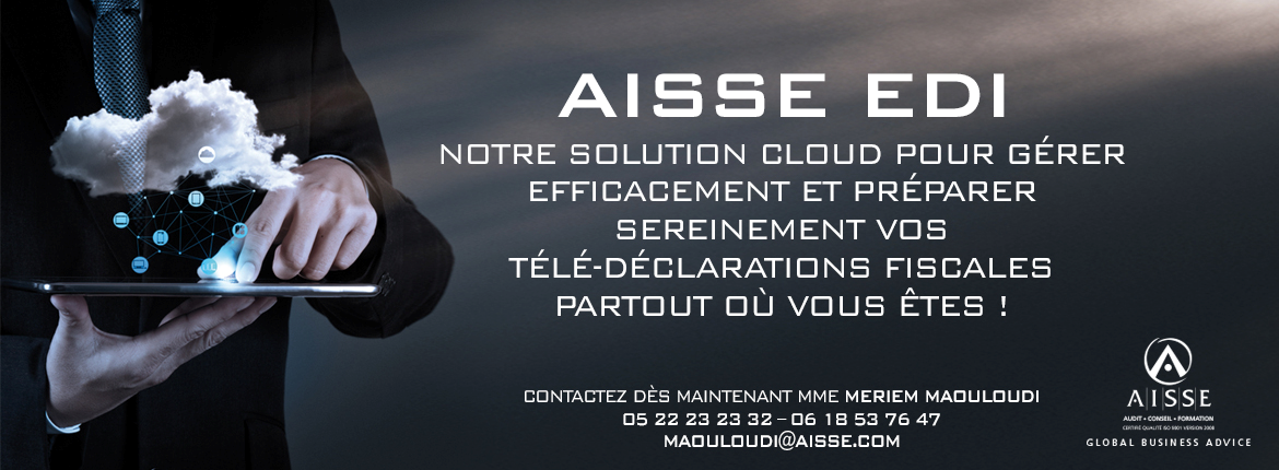 Le Cabinet AISSE lance sa nouvelle solution cloud pour la télé-déclaration fiscale AISSE EDI